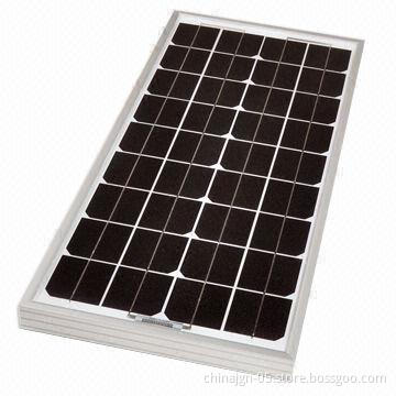 20W Mono-crystalline Solar Panel with 21V Open Voltage